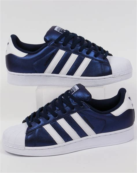 adidas superstarblauw|Men's Blue adidas Superstar Shoes .